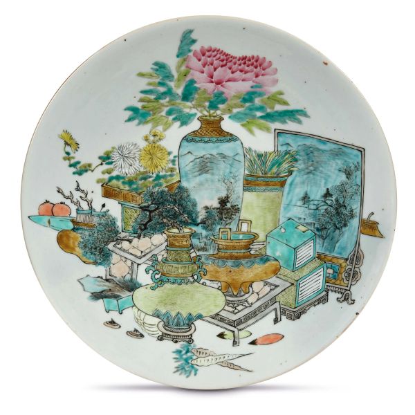 DUE PIATTI, CINA, DINASTIA QING, SEC. XIX-XX