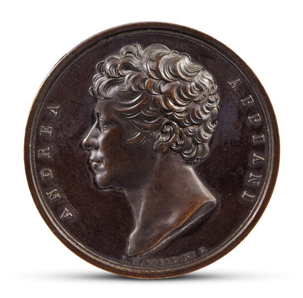 L. Manfredini, Andrea Appiani, 1826, bronze