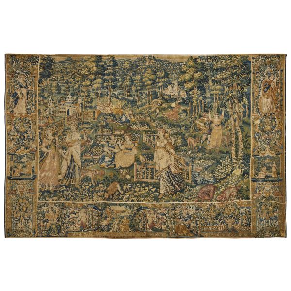 A FLEMISH TAPESTRY, 17TH CENTURY