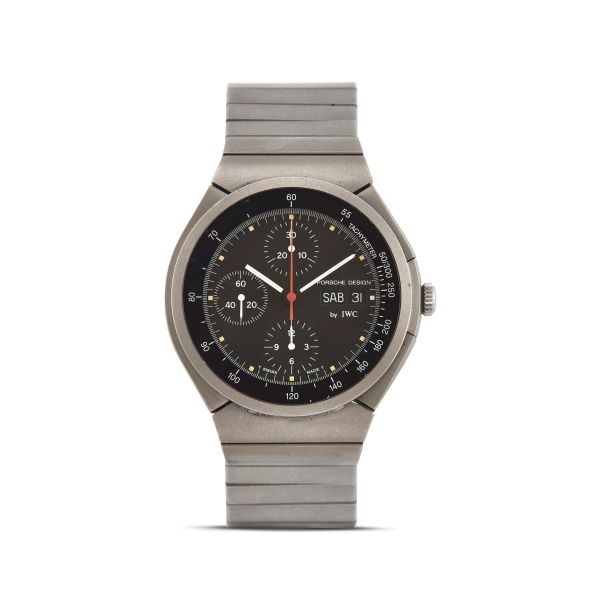 International Watch Company - IWC PORSCHE DESIGN 3702 N. 25414XX TITANIUM WRISTWATCH, 1995
