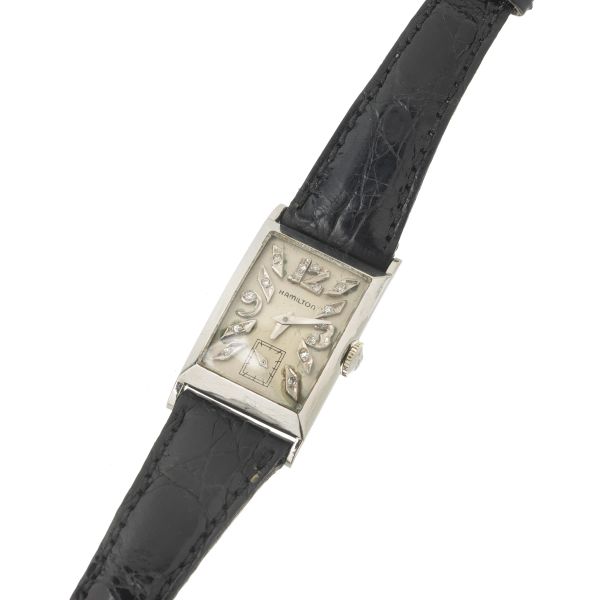 HAMILTON OROLOGIO IN PLATINO