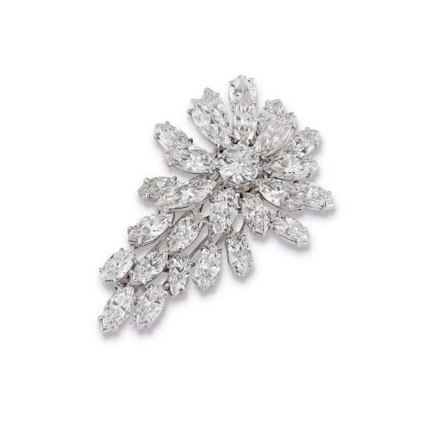 Pederzani - 



PEDERZANI DIAMOND BROOCH IN 18KT GOLD