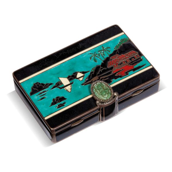 



A TOILETTE BOX, 19TH CENTURY