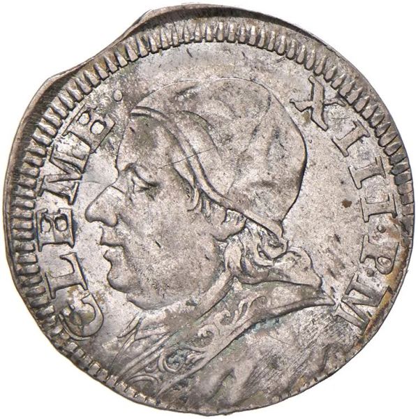      BOLOGNA CLEMENTE XIII (1758-1769) BIANCO 1760 