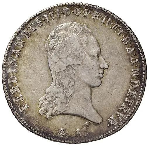 FIRENZE, FERDINANDO III DI LORENA (1790-1801), FRANCESCONE 1801