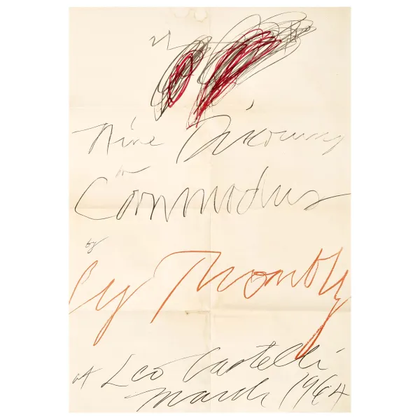 Cy Twombly - 



CY TWOMBLY