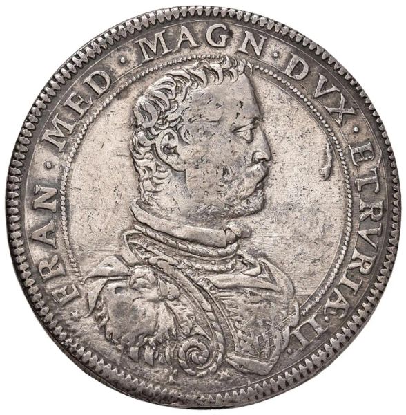 FIRENZE, FRANCESCO I DE&rsquo; MEDICI (1574-1587), PIASTRA 1585