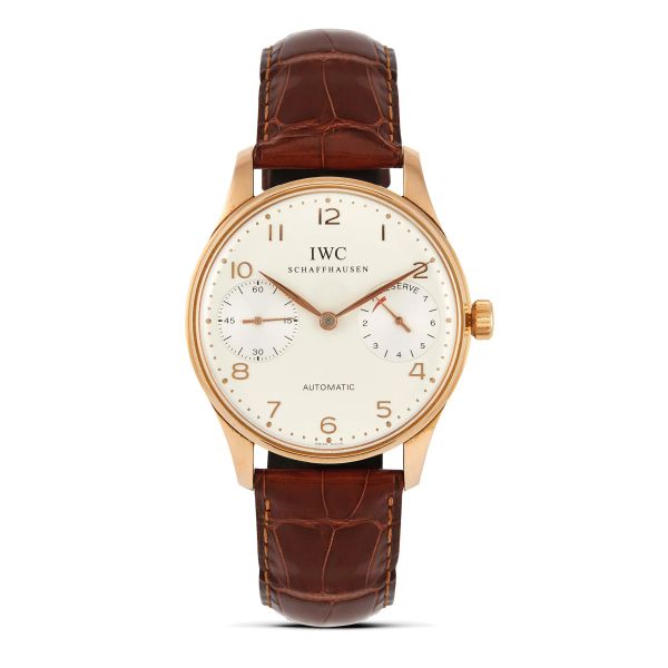 International Watch Company - 



IWC PORTUGUESE POWER RESERVE LIMITED EDITION YELLOW GOLD WRISTWATCH N. 1XX/750