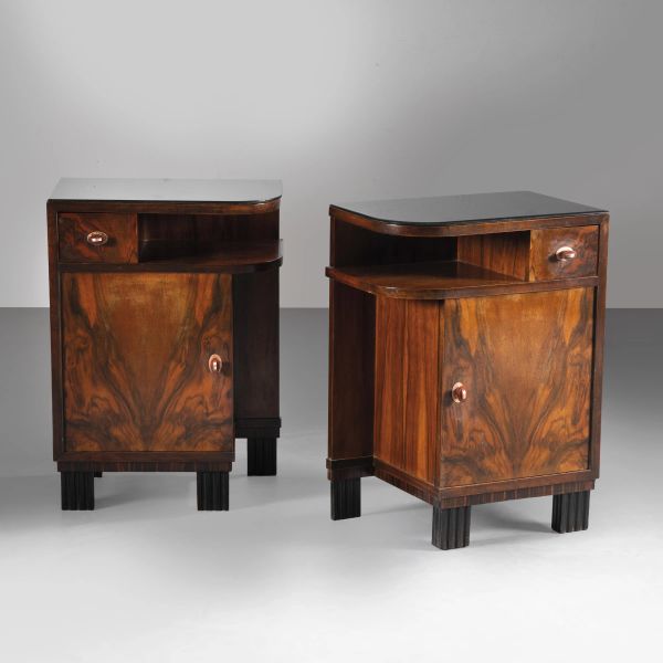 



TWO BEDSIDE TABLES