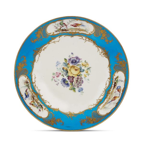 



PIATTO, S&Egrave;VRES, 1760 CIRCA