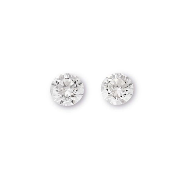 



PAIR OF BRILLIANT CUT DIAMONDS