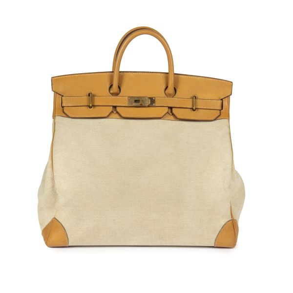 HERMES DUFFLE HAUT A COURROIES