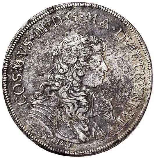 FIRENZE, COSIMO III DE&rsquo; MEDICI (1670-1723), PIASTRA 1676