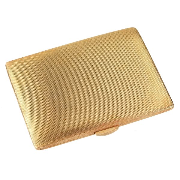 CIGARETTE CASE IN 18KT YELLOW GOLD