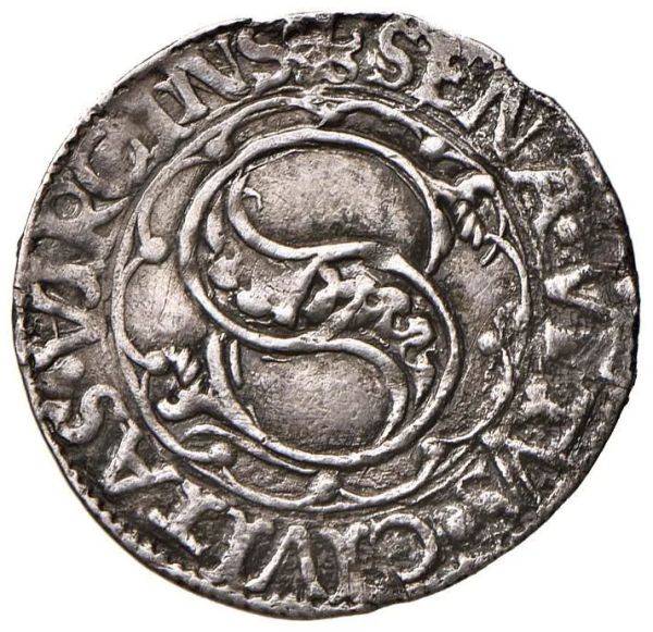 SIENA REPUBBLICA (1404 &ndash; 1555), GROSSO DA 8 SOLDI (Delibera del 3 luglio 1503)