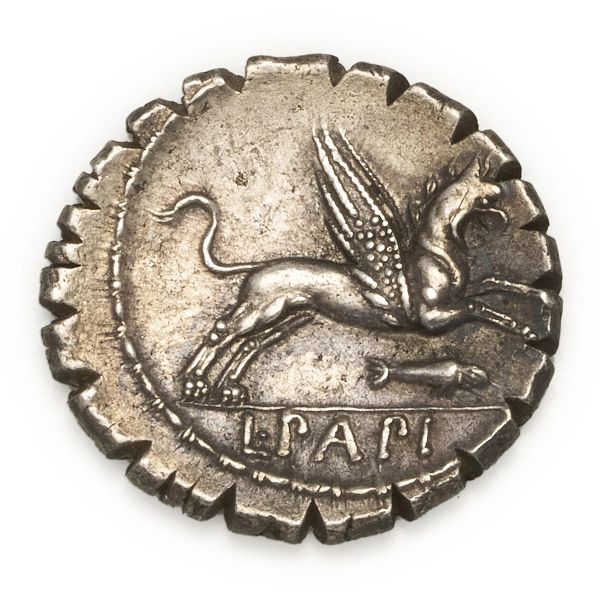 Papia - Denario L. Papius (79 a.C.) - Zecca: Roma