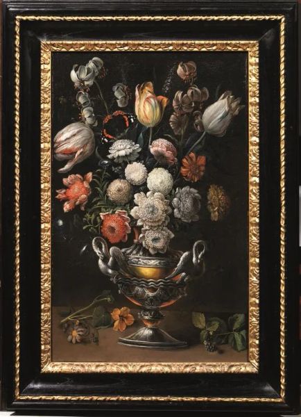  Maestro del vaso a grottesche, sec. XVII 