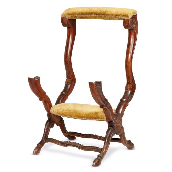 POLTRONA-INGINOCCHIATOIO, VENETO, SECOLO XVIII