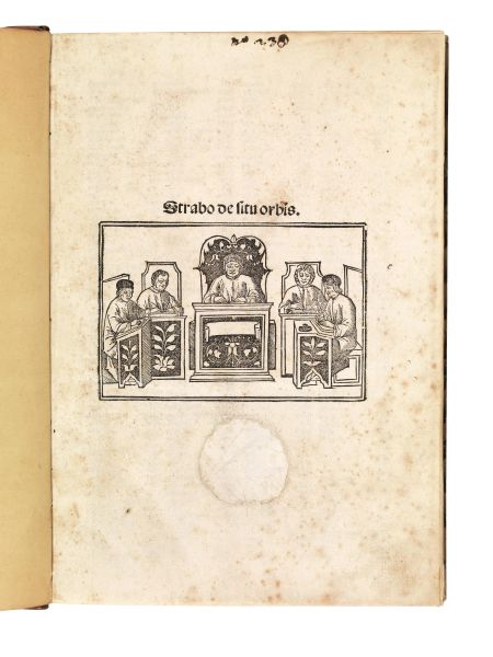 (Geografia) STRABO. De situ orbis. (Venetiis, a Philippo pincio Mantuano impressum, 1510 die XIII Iulii).