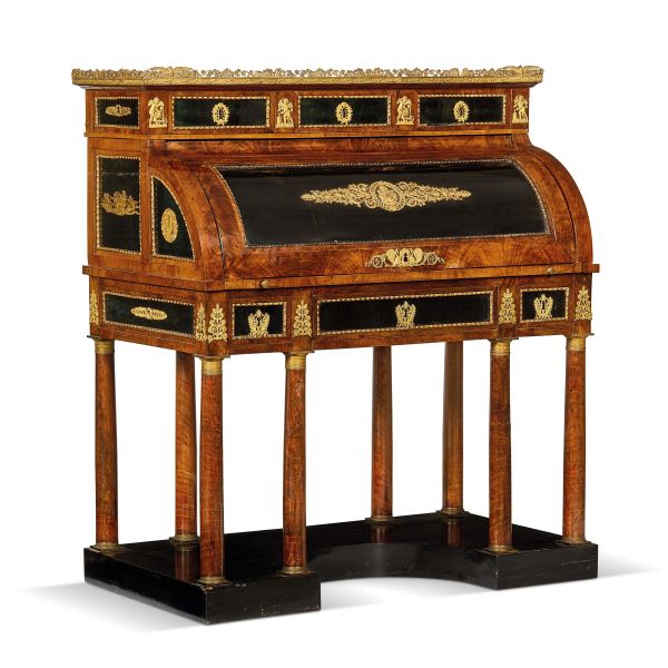 



A FRENCH BUREAU CYLINDRE, 19TH CENTURY