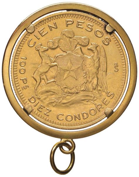 CILE. 100 PESOS 1954