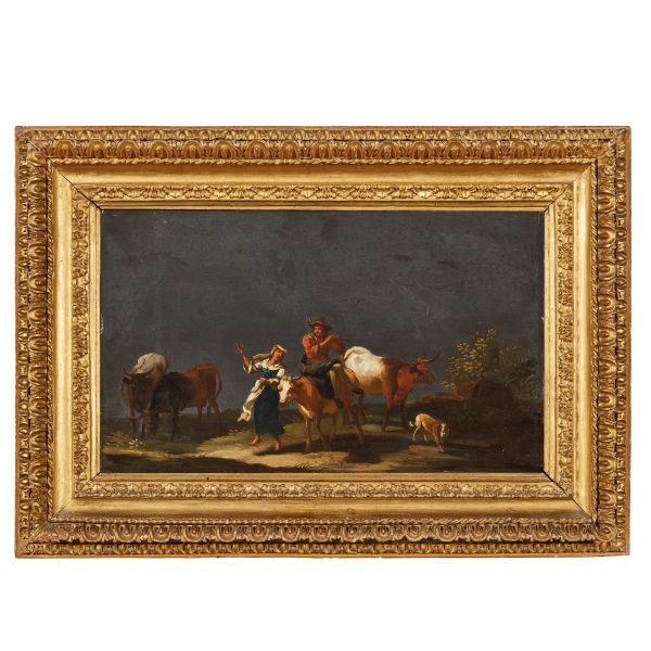 Pittore olandese attivo a Roma, sec. XVII