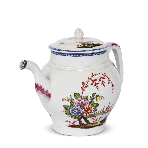 



A FRANKENTHAL (?) TEA POT, GERMANY, 18TH CENTURY