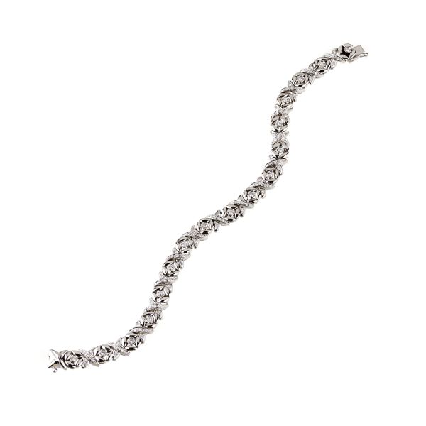 



DIAMOND BAND BRACELET IN 18KT WHITE GOLD