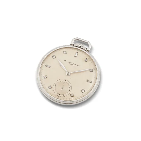 Patek Philippe - 



PATEK PHILIPPE &amp; CIE PLATINUM POCKET WATCH