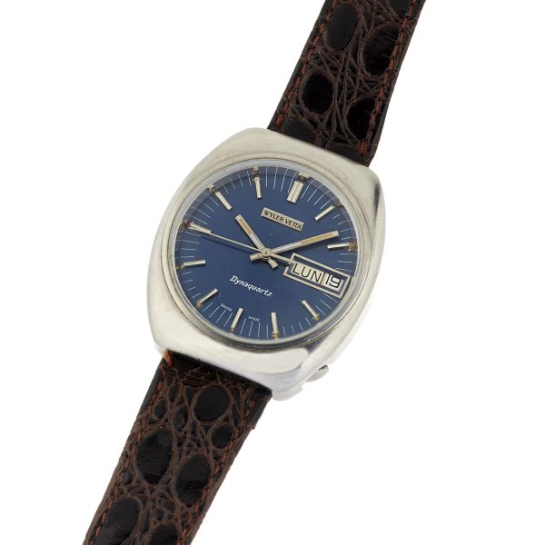 



WYLER VETTA DYNAQUARTZ STAINLESS STEEL WRISTWATCH