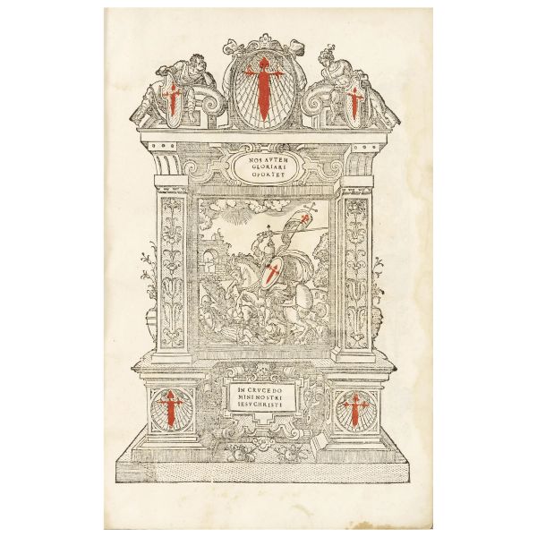 First edition printed in Madrid of the Order of St. James’s Rules