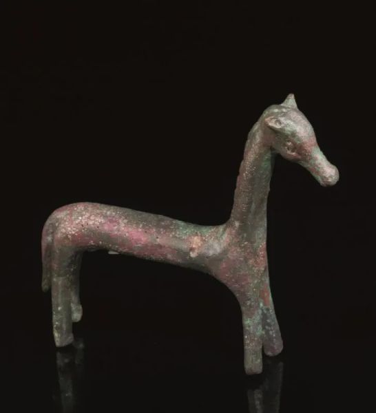  Cavallino in bronzo 