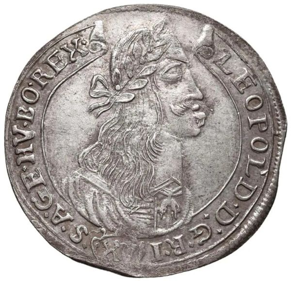 UNGHERIA, LEOPOLDO I (1675-1705), 15 KREUZER 1675