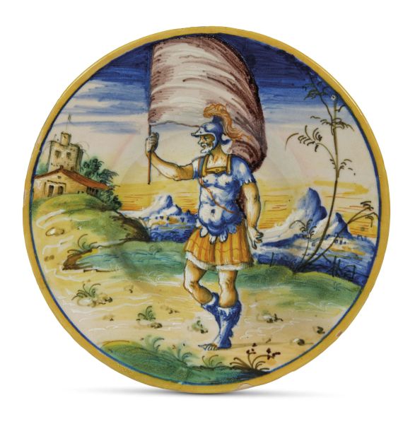      PIATTO, VENEZIA, BOTTEGA DI MASTRO DOMENICO, 1560-1570 