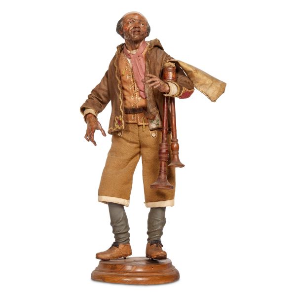 



A BAGPIPER, NAPLES, 18TH CENTURY