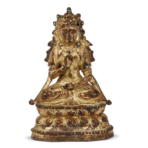 



SCULPTURE OF AMITAYUS, TIBET, 17TH CENTURY