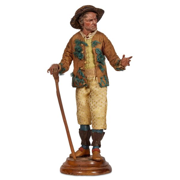 



AN OLD PEASANT, NAPLES, 18TH CENTURY