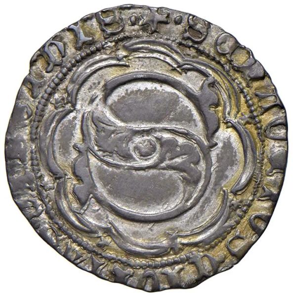 



SIENA. REPUBBLICA (1180-1390). GROSSO DA 5 SOLDI 6 DENARI (1404-1423)