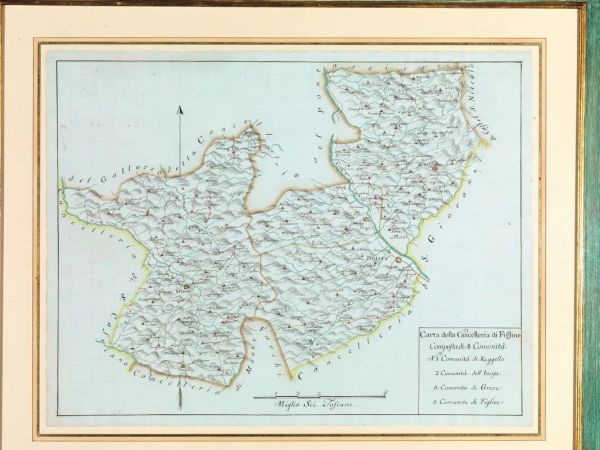  Ambito dei cartografi Giachi, fine sec. XVIII 