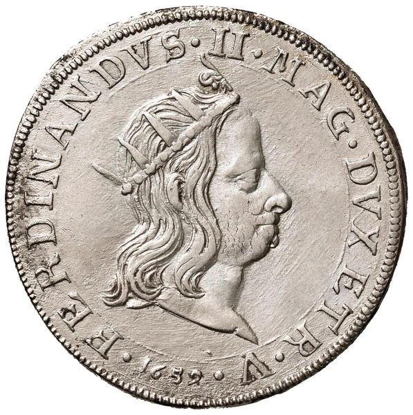 LIVORNO FERDINANDO II DE&rsquo; MEDICI (1621-1670) TOLLERO 1659