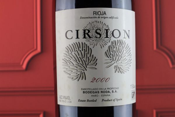 Cirsion Bodegas Roda  2000