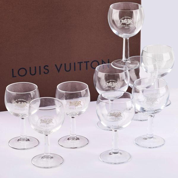 LOUIS VUITTON SET BICCHIERI D&rsquo;ANNATA &ldquo;BEAUJOLAIS&rdquo;
