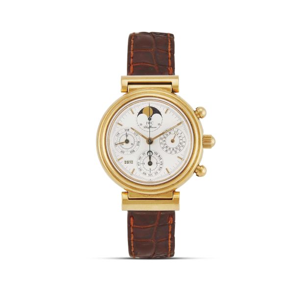 International watch company - IWC DA VINCI PERPETUAL CALENDAR MOON PHASES     REF. 3750 N. 23947XX