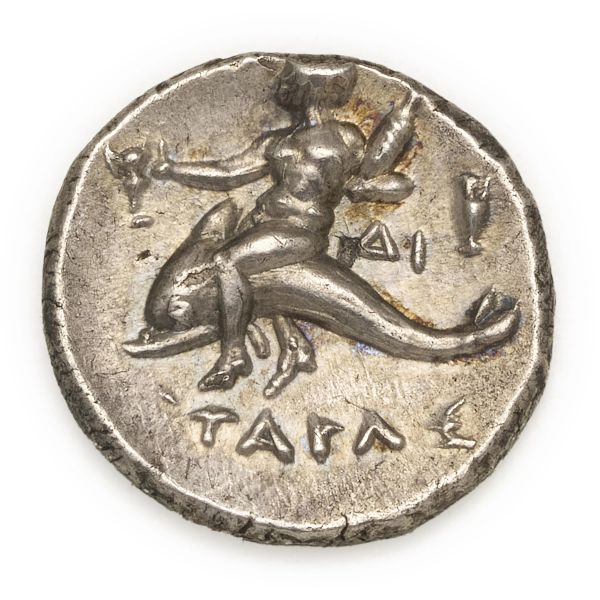 Taras - Nomos o Didramma (250-235 a.C.)