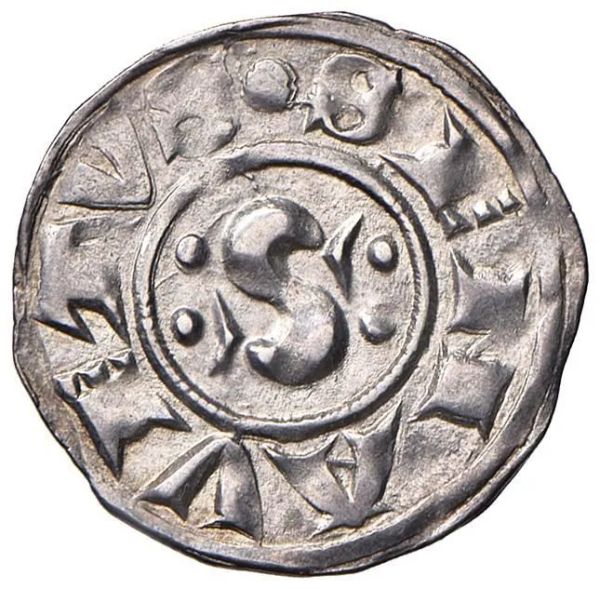 SIENA REPUBBLICA (1180 &ndash; 1390), GROSSO DA 12 DENARI VI SERIE (post 1250)