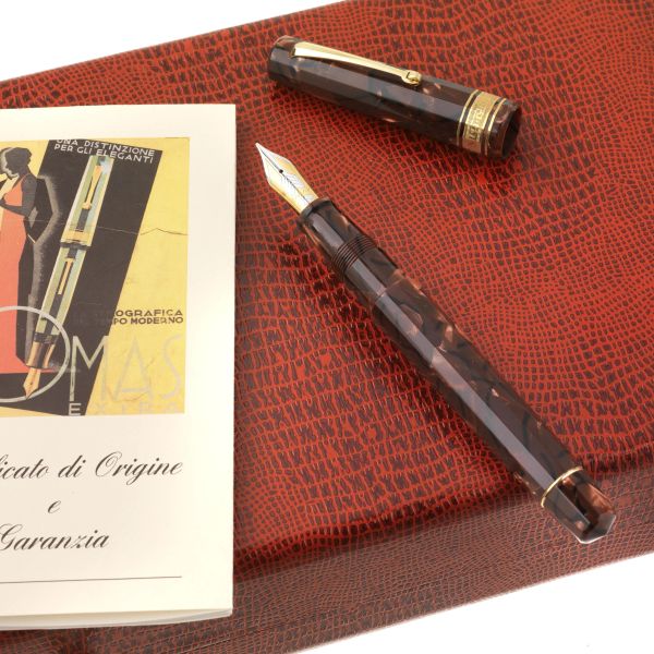 OMAS EXTRA PURPLE MARBLE FOUNTAIN PEN, 1992