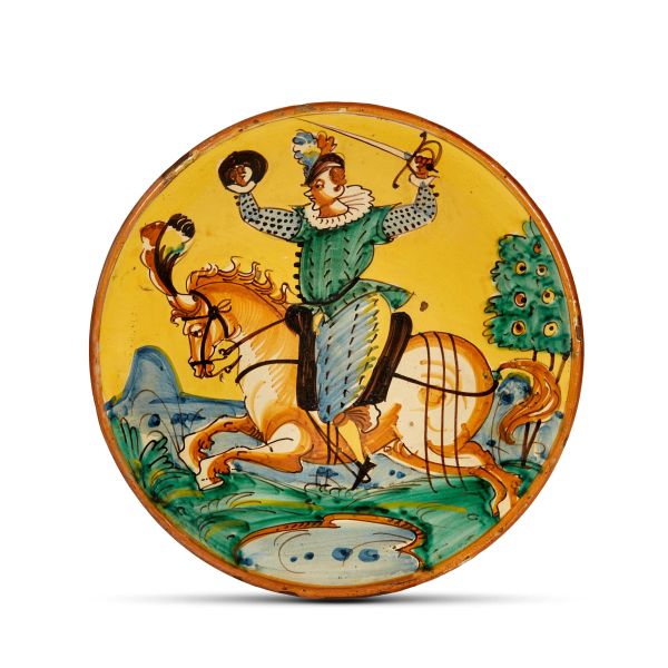 



PIATTO, MONTELUPO, 1620-1640 CIRCA