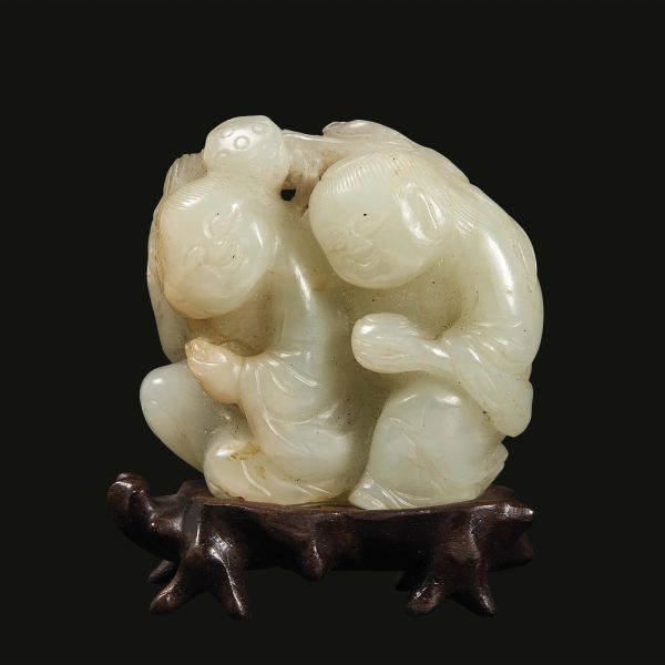 A CARVING, CHINA, QING DYNASTY, 19TH CENTURY