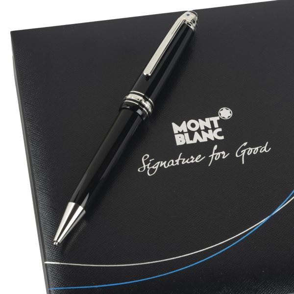 MONTBLANC MEISTERSTÜCK PLATINUM LINE UNICEF SIGNATURE FOR GOOD LE GRAND PENNA A SFERA ANNO 2015