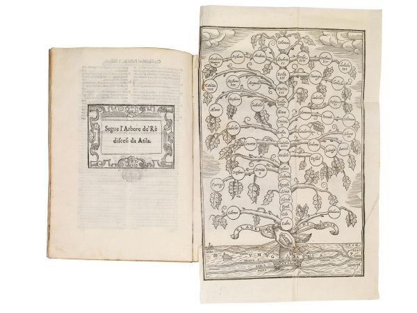 (Ungheria - Illustrati 600) SPONTONE, Ciro. Attioni de&rsquo; re dell&rsquo;Vngaria. In Bologna, per Vittorio Benacci, 1602.